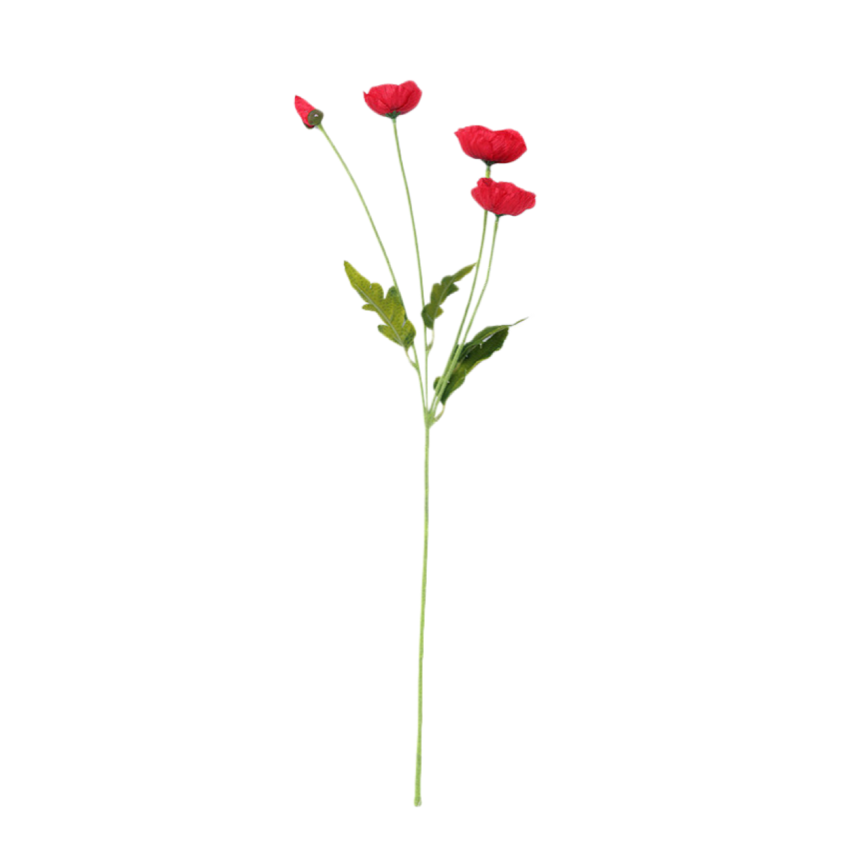 "Small Poppy – Faux Poppy Flowers for Floral Arrangements or Home Decor"