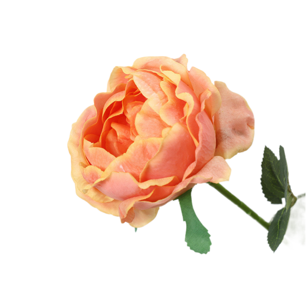 "Realistic Silk Moisturizing Austin Rose Buds – Faux Rosebuds for Elegant Floral Arrangements"